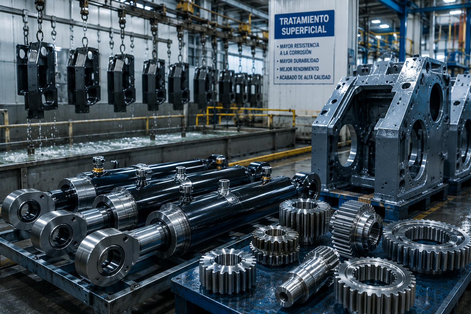 Maquinaria industrial y otros sectores