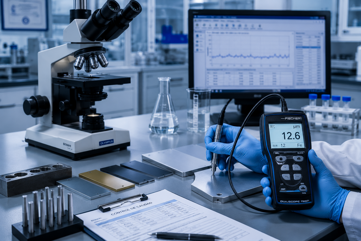 Aplicaciones industriales del tratamiento de superficies