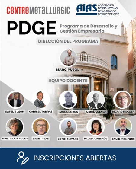 Formación técnica PDGE - Programa de Desarrollo y Gestión Empresarial