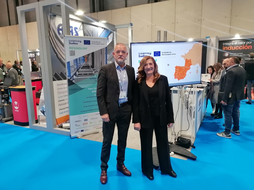 AIAS y RESINSURF en METALMADRID, hacia tratamientos de superficie más sostenibles e innovadores